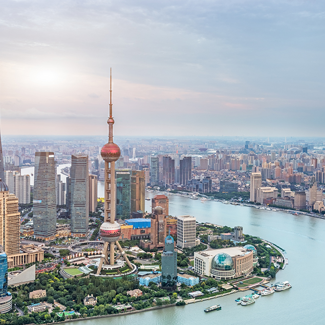Downtown Shanghai