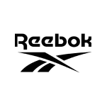 Reebok logo in black